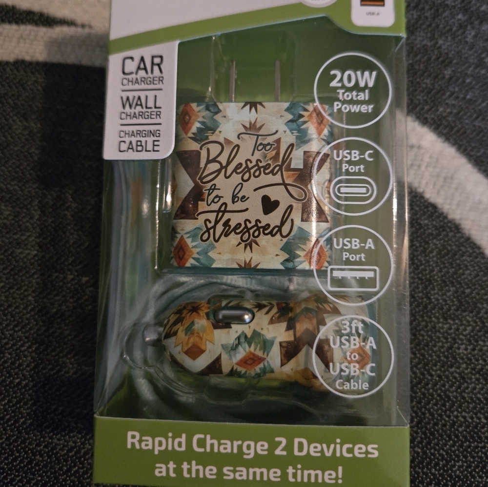 Gadget Gear Rapid Charge 2 Devices at the same time Hp🔥🔥🔥